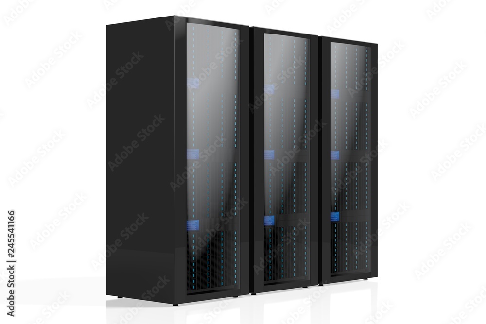 3D three servers illustration - great for topics like data storage, hosting, Internet etc. 3D three servers illustration - great for topics like data storage, hosting, Internet etc.