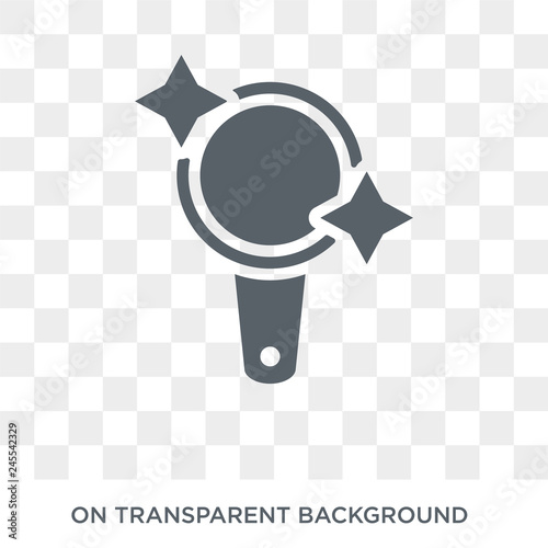 Canvas Print Enchanted mirror icon