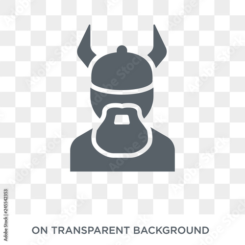 Dwarf icon. Trendy flat vector Dwarf icon on transparent background from Fairy Tale collection. High quality filled Dwarf symbol use for web and mobile