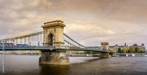 Chain bridge, Budapest, Hungary