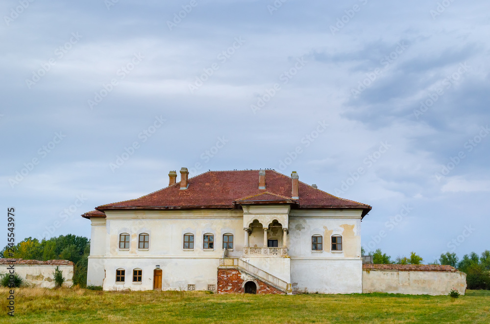Old traditional Romanian house of type 