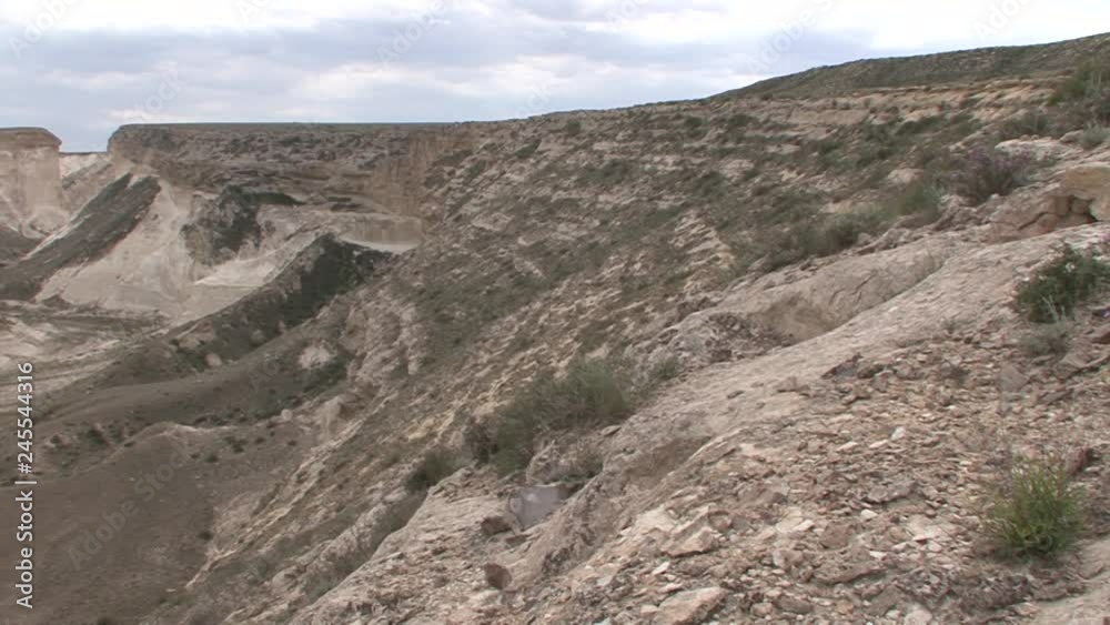 Kazakhstan, Mangistau. Ustyurt Plateau. Chinks. Kazakhstan, Mangistau. Ustyurt Plateau. Chinks.