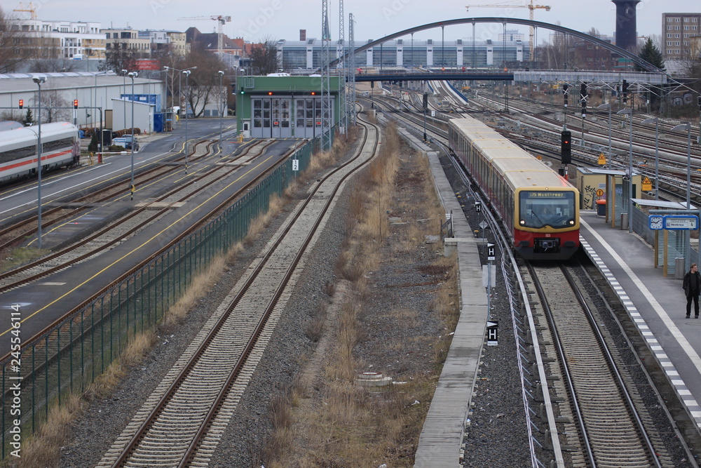 train in the station