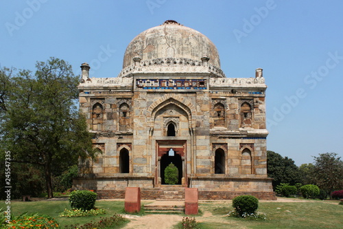 Sheesh Gumbad tomb building at Lodi Gardens, New Delhi, India
