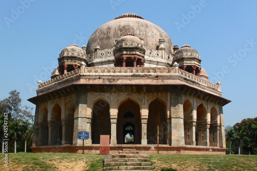 Tomb building of Mohammed Shah in New Delhi, India