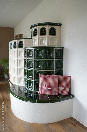 Kachelofen im Bauernhaus