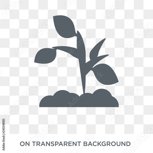 eco Plant icon. eco Plant design concept from Ecology collection. Simple element vector illustration on transparent background.