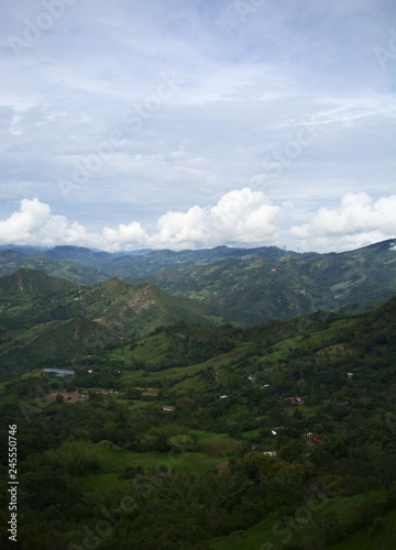 view of mountains of La Vega Cundinamarca
