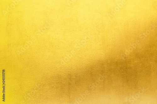 Gold abstract background or texture and gradients shadow