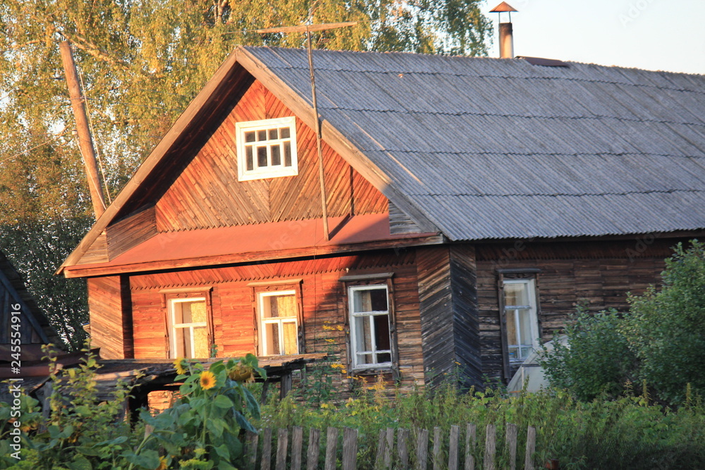 old house in village old house in village