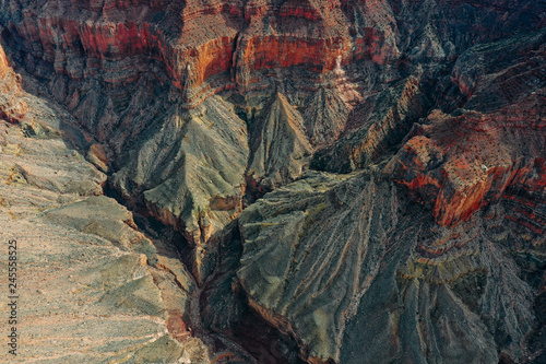 Beautiful aerial View of the Grand Canyon