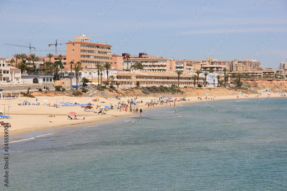 beach in spain