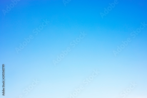 Clear blue sky background and empty space for your design, no cloud