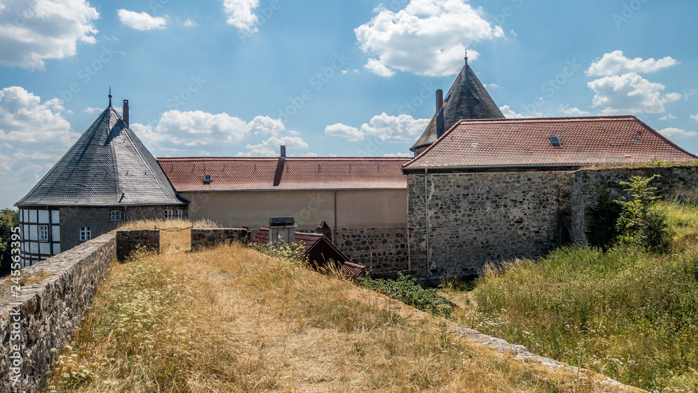 Fototapeta premium Burg Herzberg , eine historische Festungsanlage in Hessen