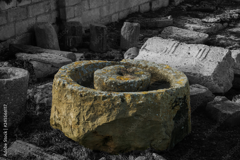 Ruins of Roman Artifacts in Malta Ruins of Roman Artifacts in Malta