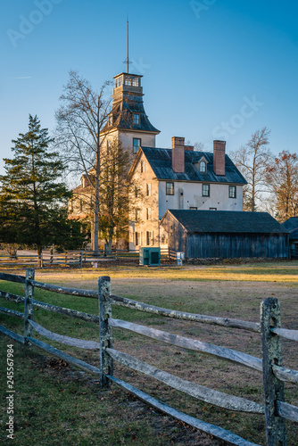 Mansion at Batsto Village, in Wharton State Forest, New Jersey photo