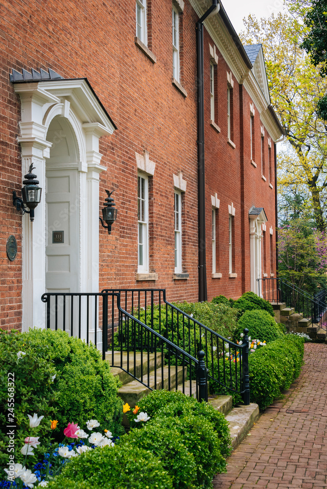 Robert E Lee's Boyhood Home, in Alexandria, Virginia