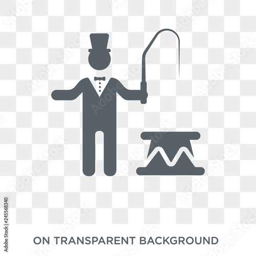 Tamer icon. Tamer design concept from Circus collection. Simple element vector illustration on transparent background.