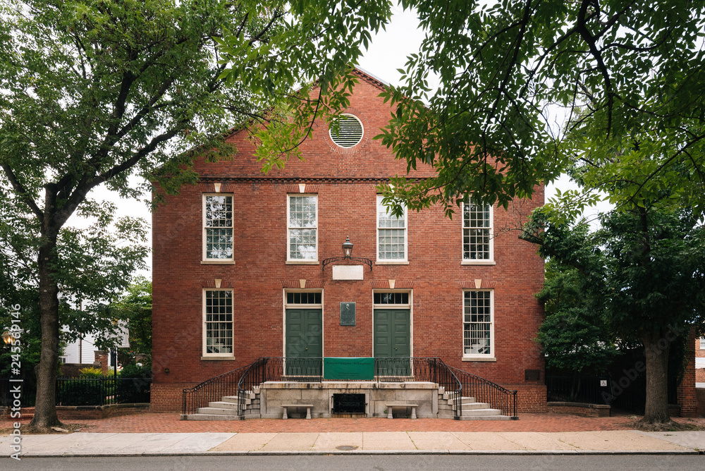 Fototapeta premium The Old Presbyterian Meeting House, in Alexandria, Virginia