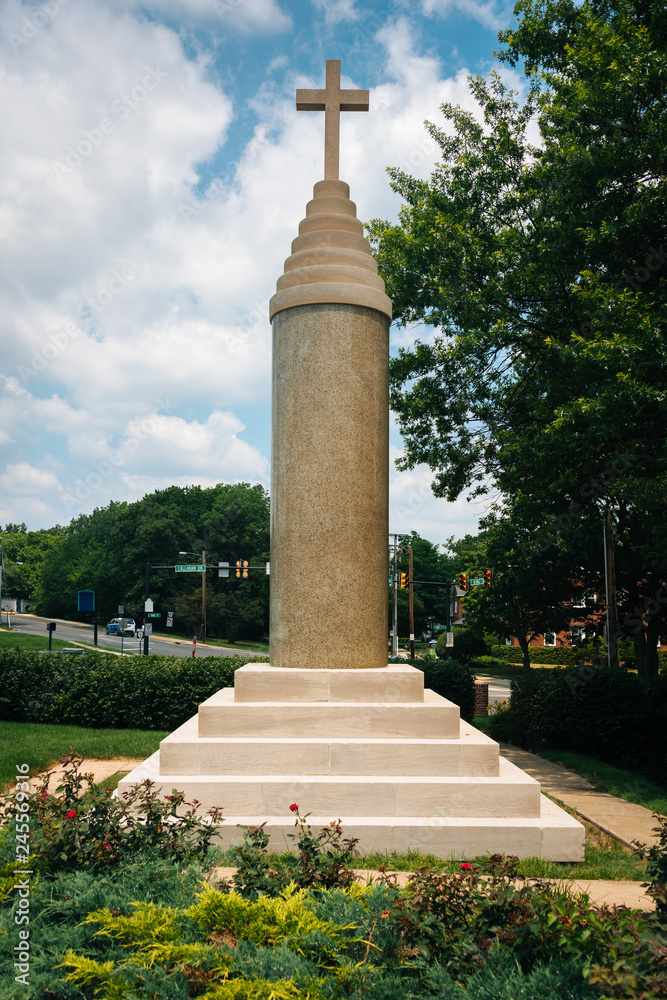 The World War I Memorial, in Alexandria, Virginia