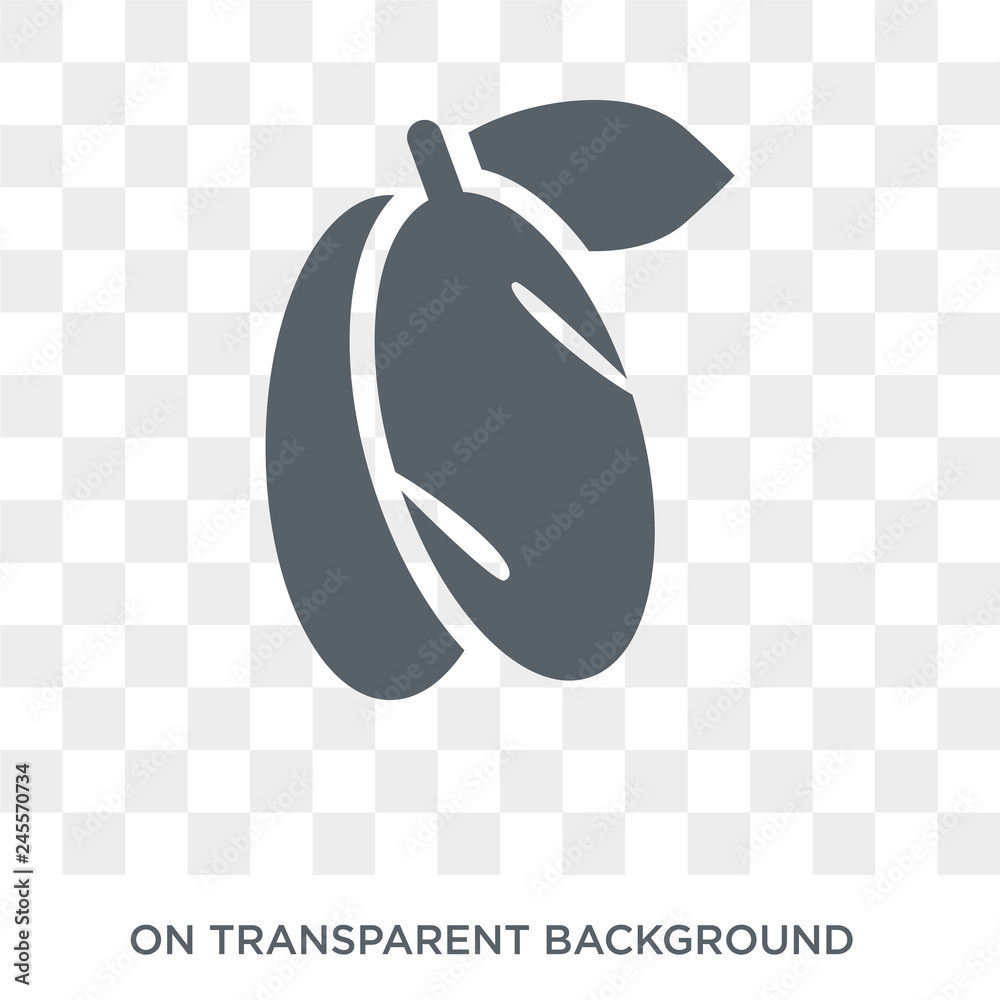 Fototapeta premium Cocoa icon. Cocoa design concept from Christmas collection. Simple element vector illustration on transparent background.