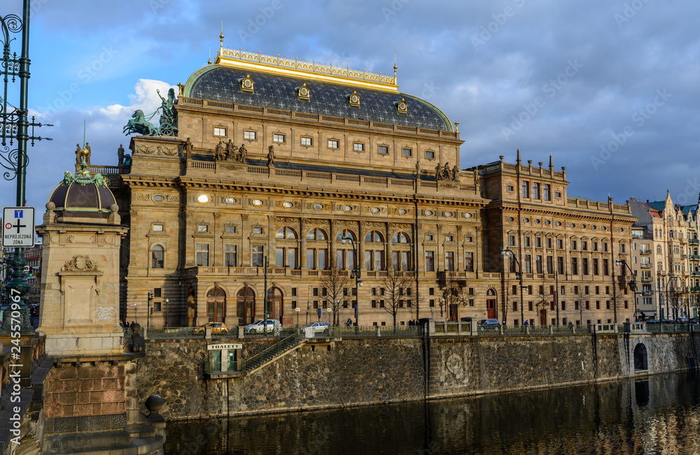 Fototapeta premium National theater in Prague
