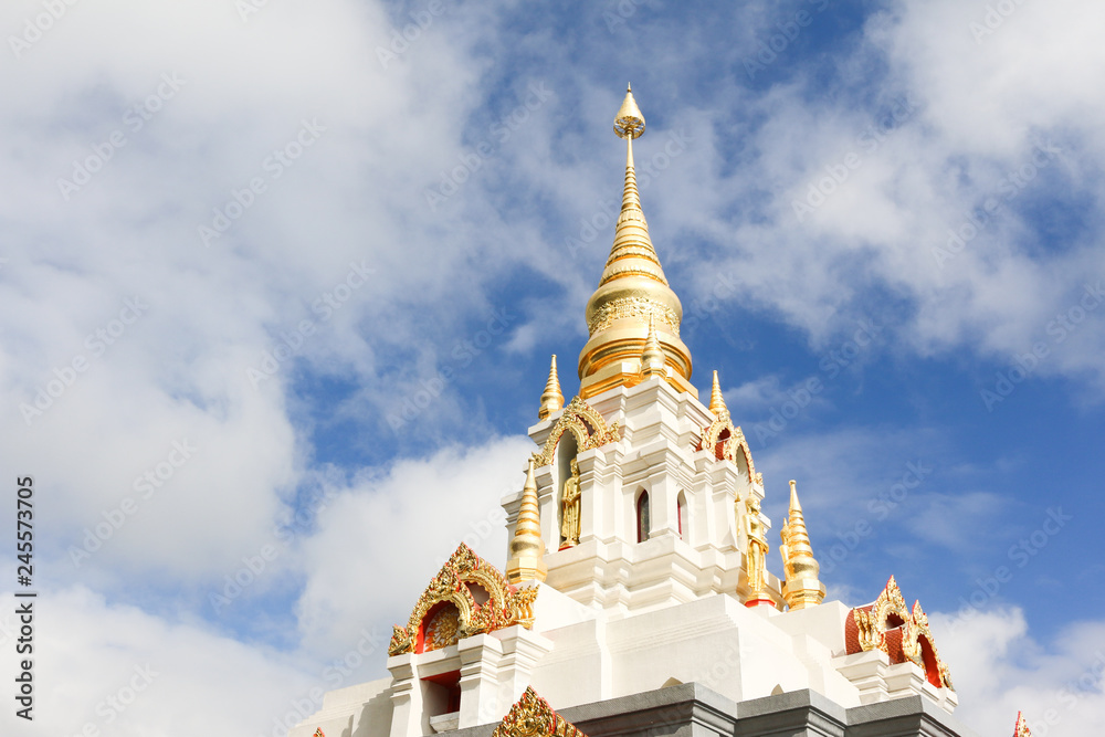 Wat Santikhiri Temple in Mae Salong, Chiang Rai, Thailand
