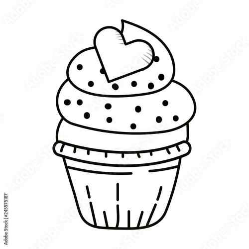 valntines day bakery cupcake cartoon photo