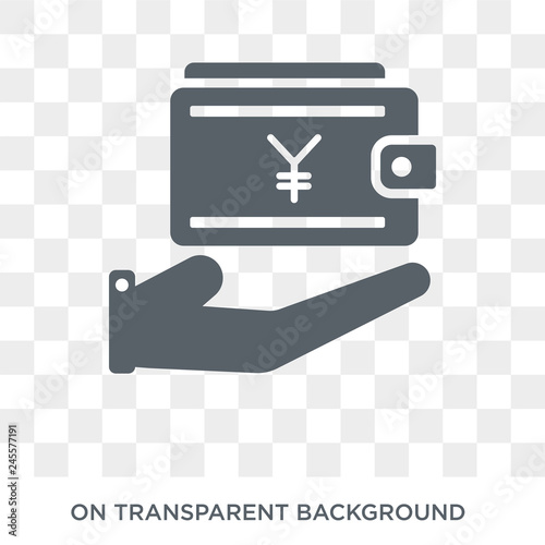 Current account icon. Current account design concept from Current account collection. Simple element vector illustration on transparent background.