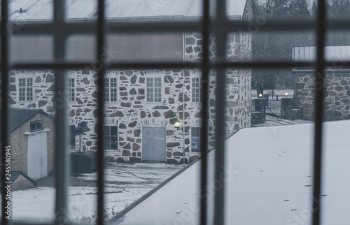 view from window in Rydal, utsikt från fönster i rydal photo