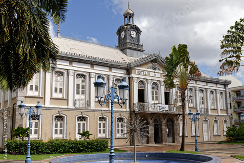 Fort-de-France theater  formerly city hall  - Martinique FWI