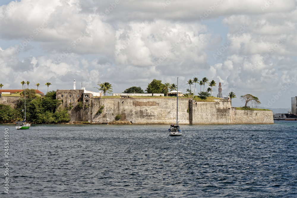 Saint-Louis Fort -Fort-de-France, Martinique FWI