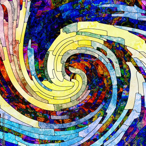 Petals of Spiral Color