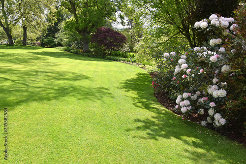 A perfect English country garden