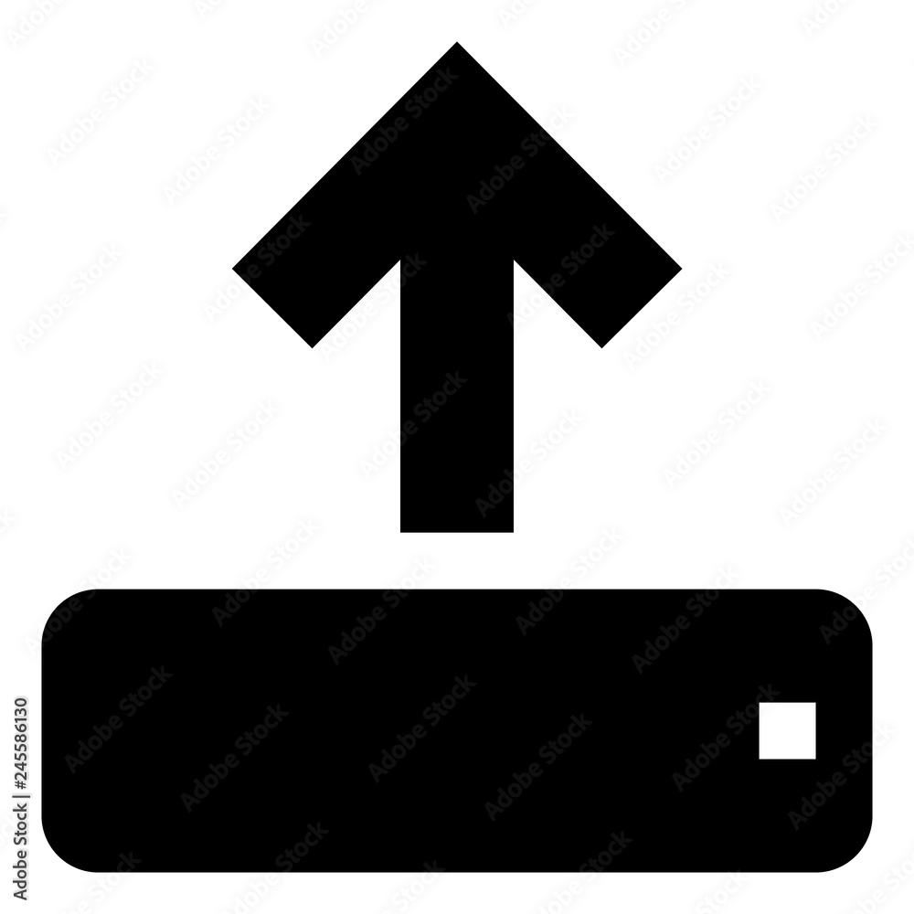 Upload From Hard Drive Vector Icon.eps Upload From Hard Drive Vector Icon.eps