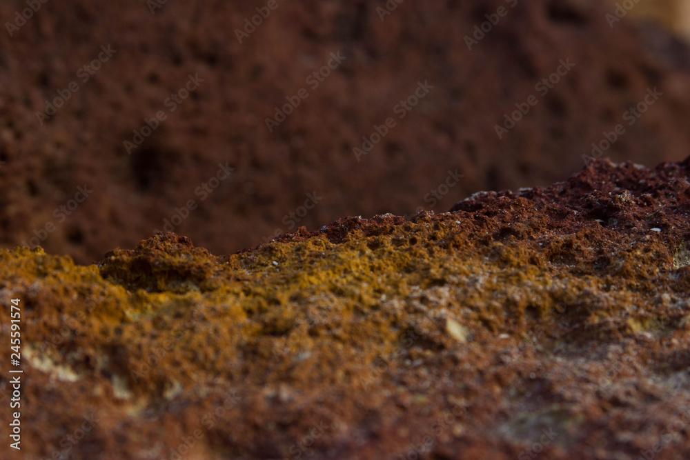 brown yellow rock front background in focus for text brown yellow rock front background in focus for text