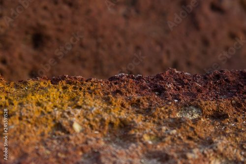 beautiful textured brown stone surface
