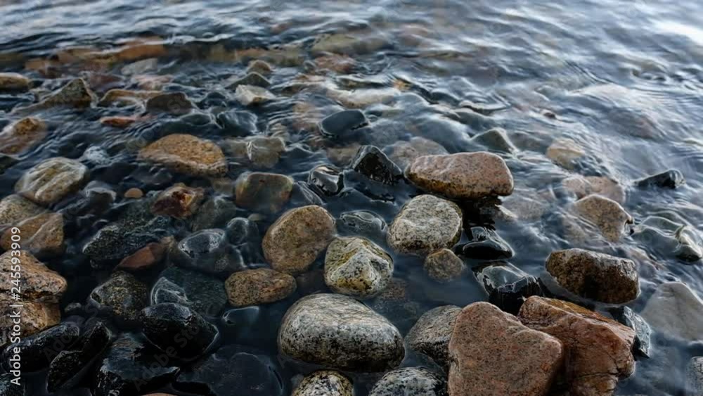 stones in the water slow motion stones in the water slow motion