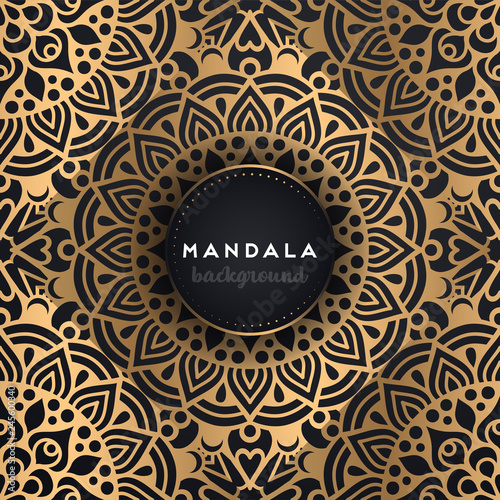 luxury ornamental mandala design background