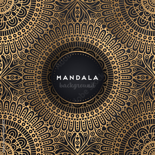 luxury ornamental mandala design background