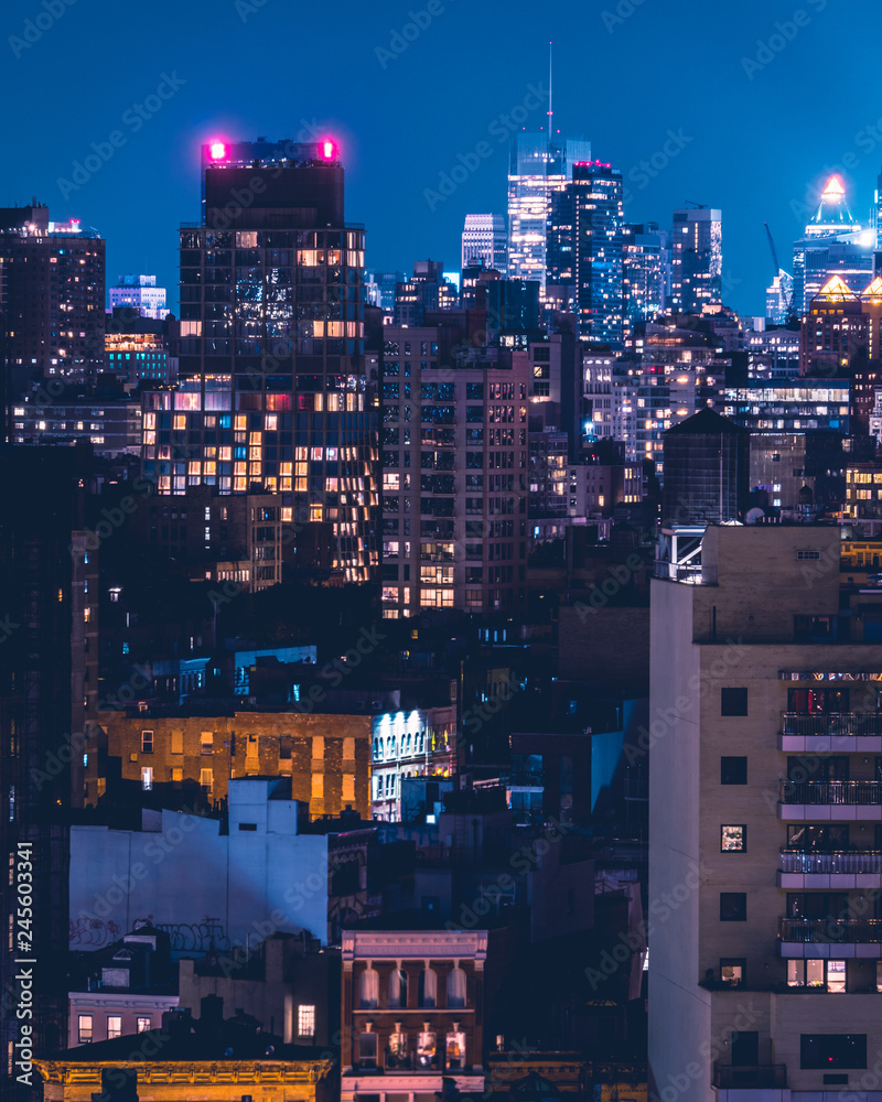 Obraz premium New York Neon Dreams