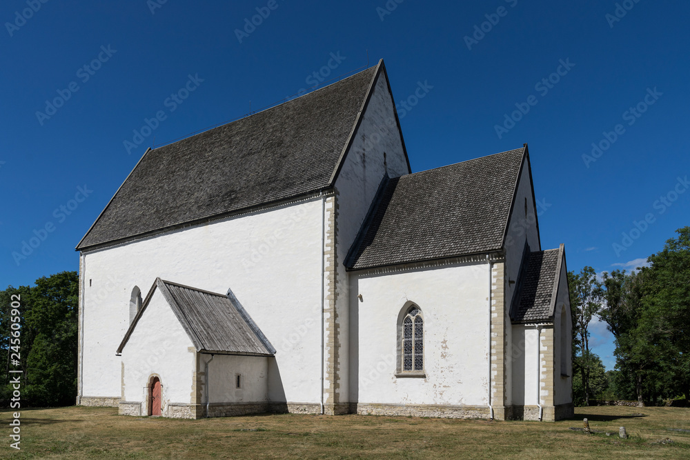 Muhu St Catherine Church, Saaremaa, Estonia, Europe Muhu St Catherine Church, Saaremaa, Estonia, Europe