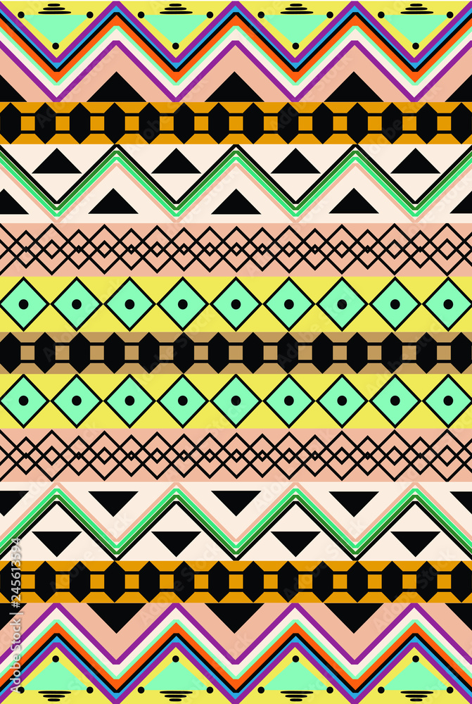 Tribal,ethnic pattern,background with geometric elements. Tribal,ethnic pattern,background with geometric elements.