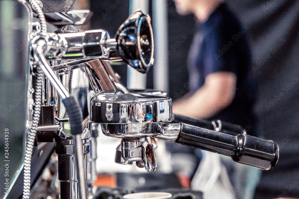 Obraz premium Barista Cafe