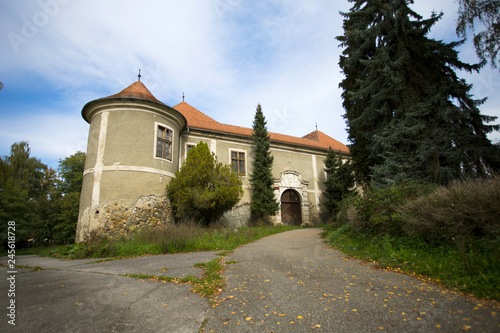 Cerik castle in Cernik near Nova Gradiska, Croatia photo