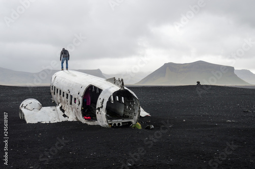 The Solheimasandur Plane Wreck photo