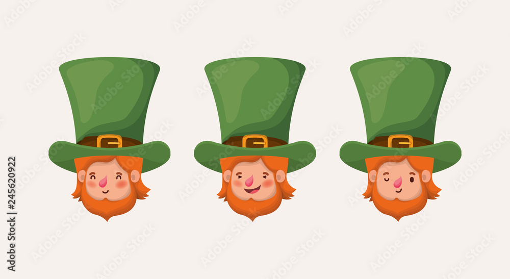 group of lemprechauns characters