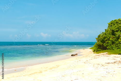 One of Many Small, Sandy Islands on the Caribbean Coast of Venezuela that Are Very Popular for Tourism, Close to Town Chichiriviche, Morrocoy National Park