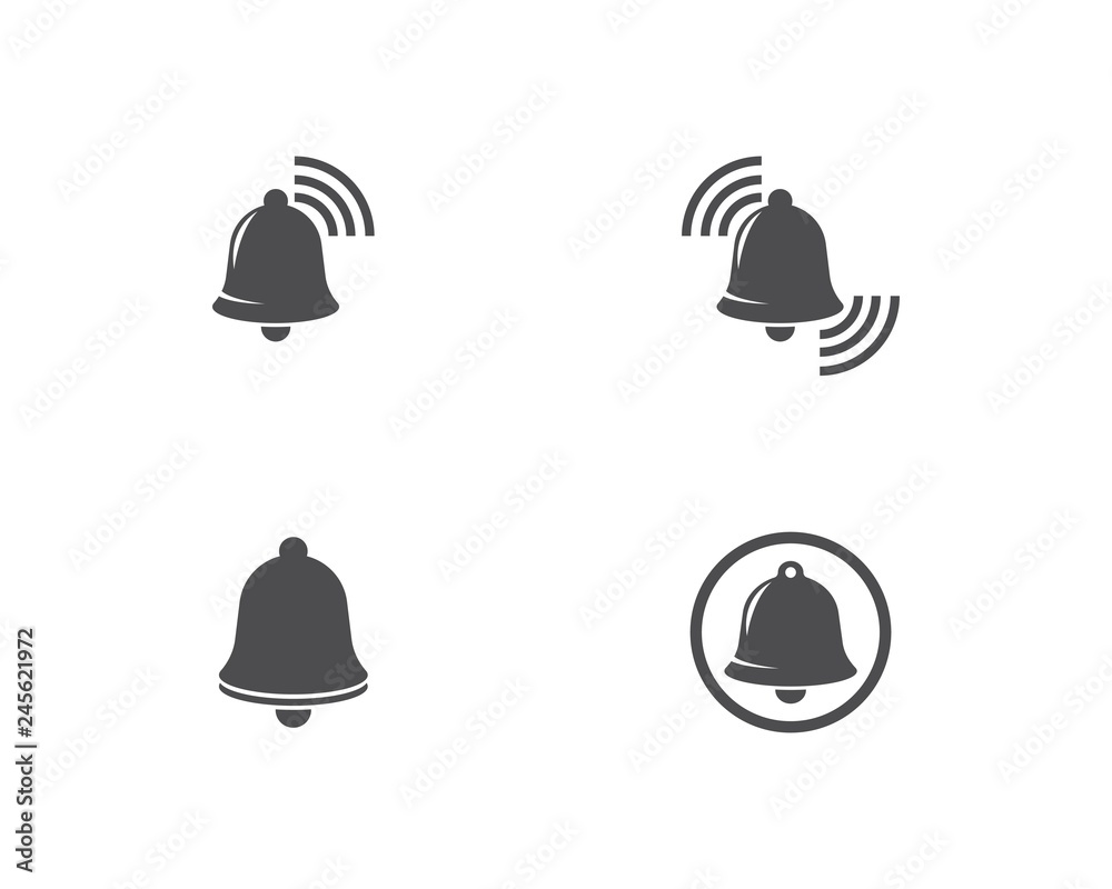 Fototapeta premium Bell logo vector