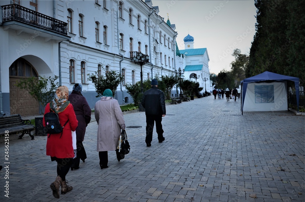 Obraz premium Holy Dormition Saint Lavra